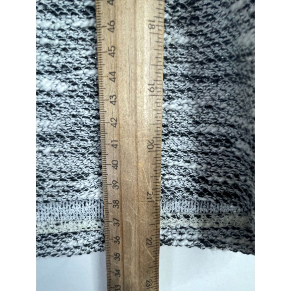 Anthropologie Dolan Textured‎ Bell Sleeve Sweater size XS Gray/White - Picture 8 of 8